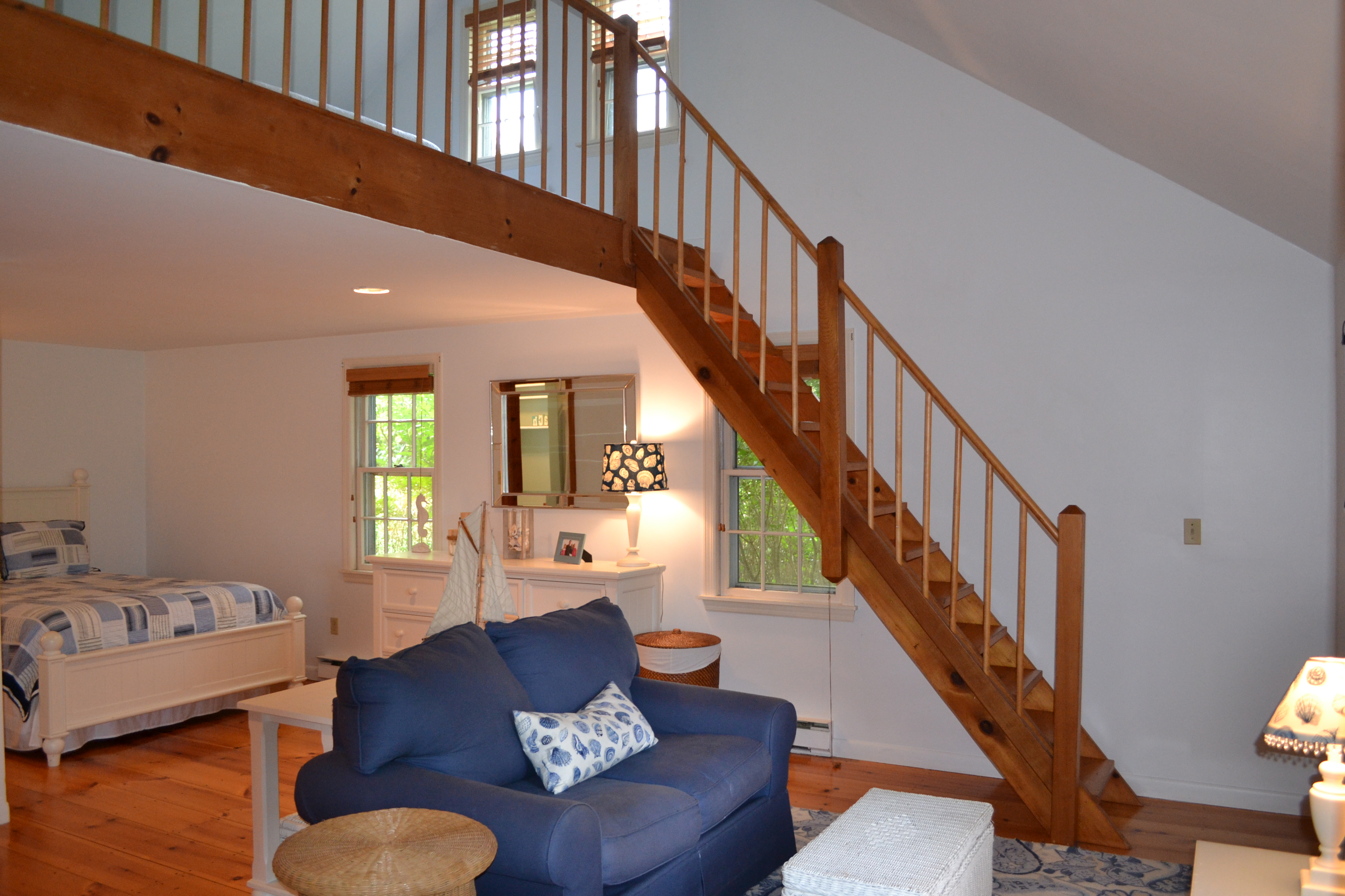 33 Surfside Road Nantucket, MA 02554 - Photo 8 of 16 Master Loft Access and Sitting Area
