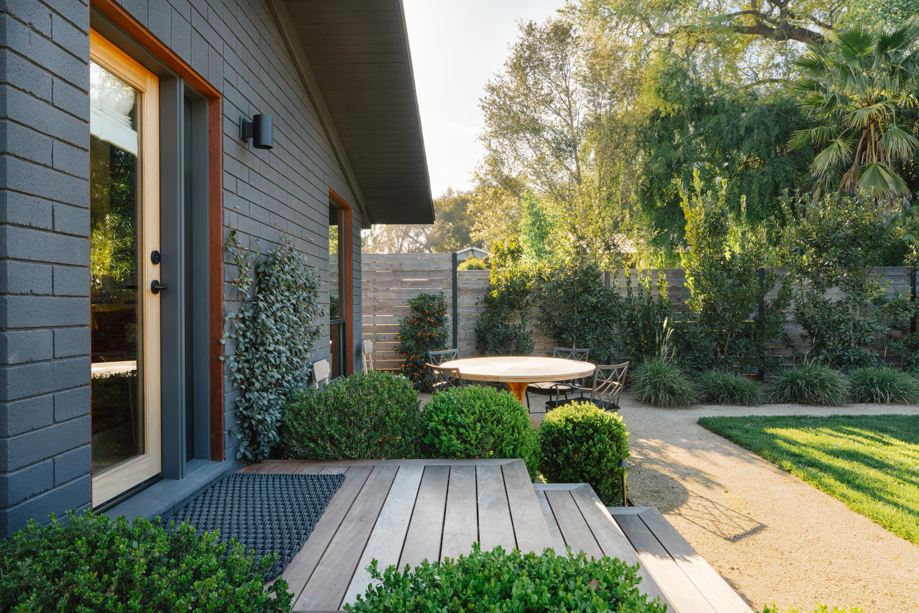 216 East Matilija Street Ojai, CA 93023 - Photo 20 of 22 a view of backyard with seating space