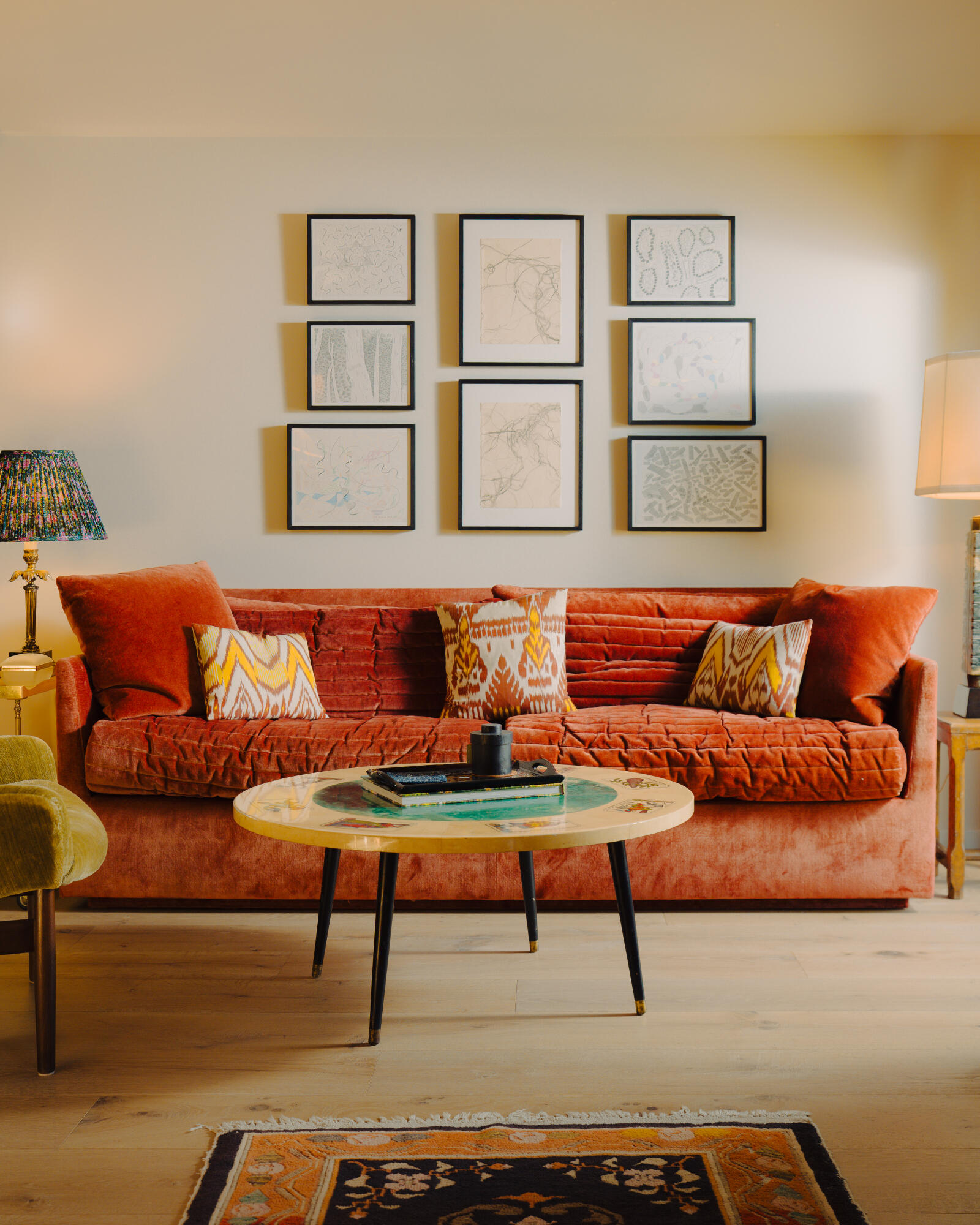216 East Matilija Street Ojai, CA 93023 - Photo 10 of 22 a living room with furniture