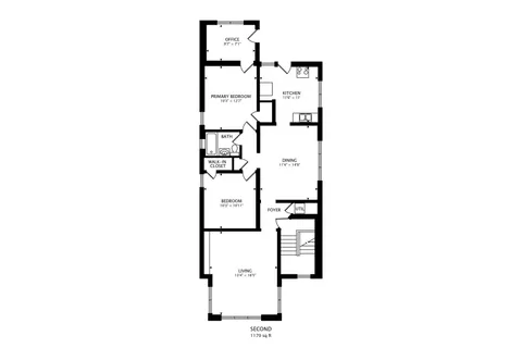 a picture of floor plan