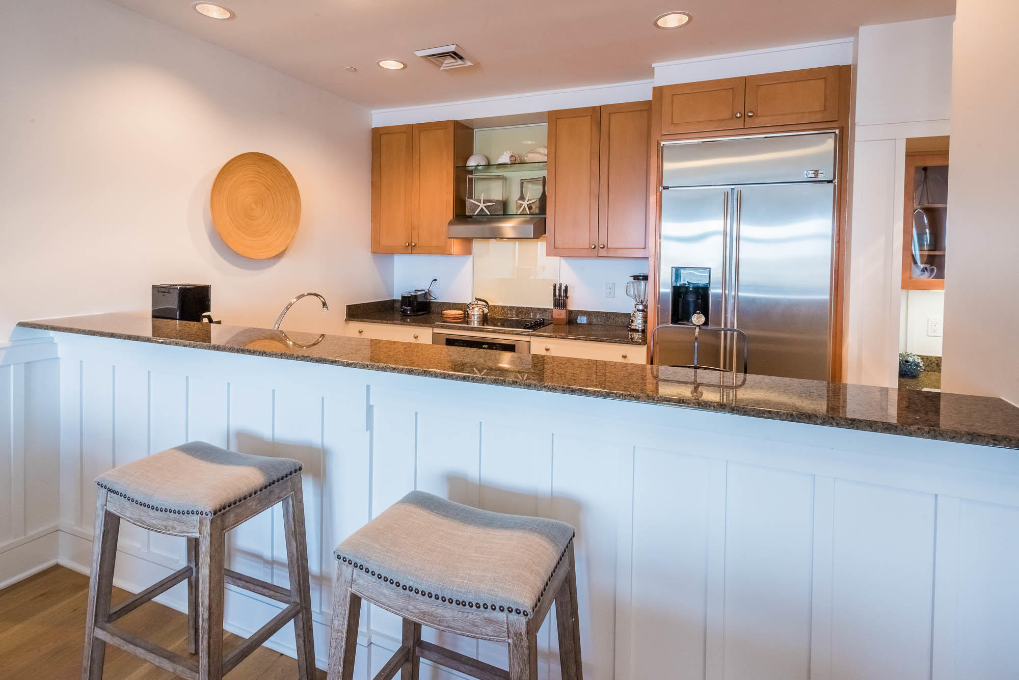 99 Compass Point Way South, Unit 304 Inlet Beach, FL 32461 - Photo 11 of 32 a kitchen with a table and chairs in it