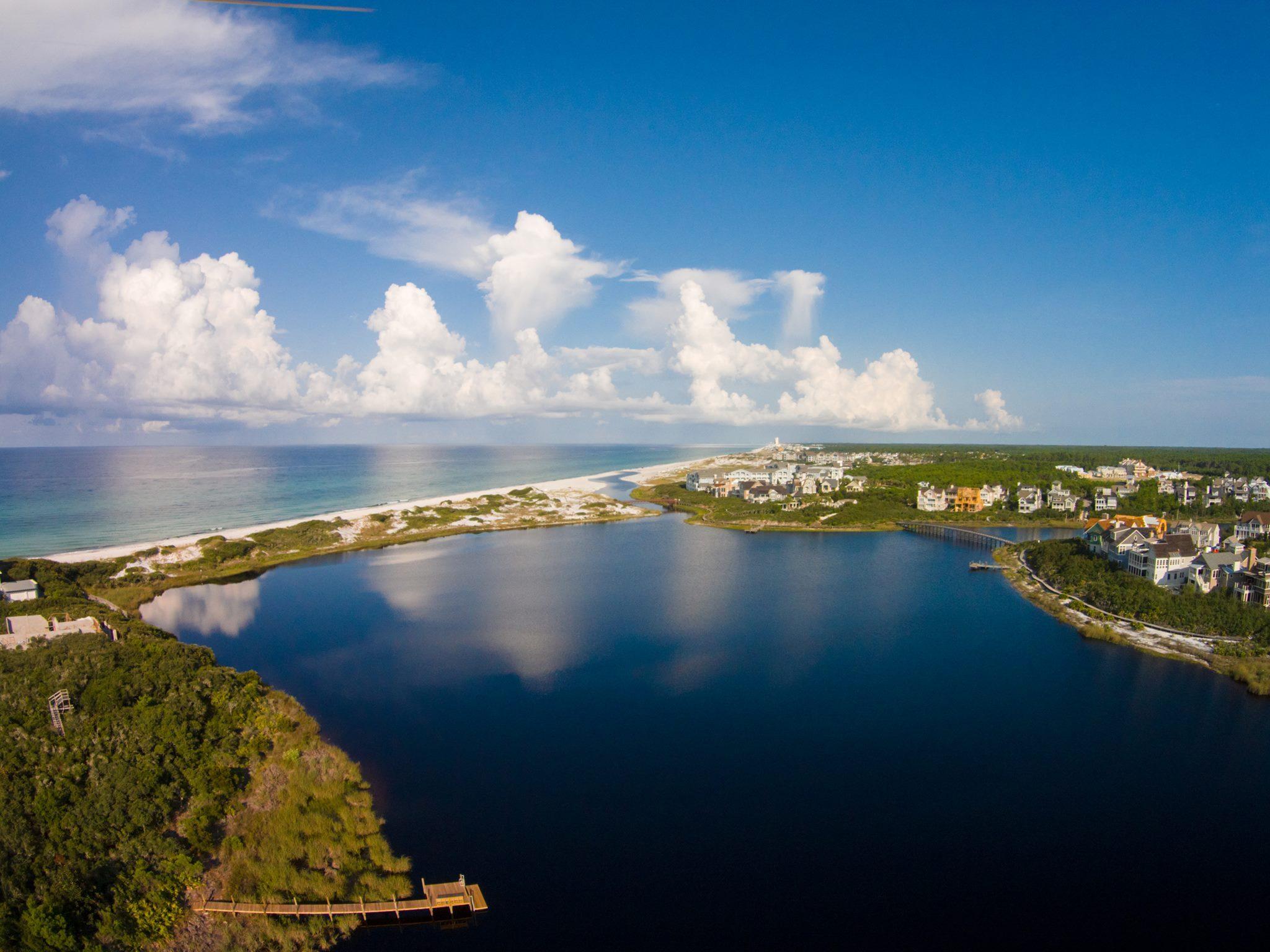 99 Compass Point Way South, Unit 304 Inlet Beach, FL 32461 - Photo 32 of 32 a view of an ocean with beach