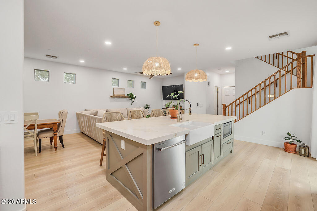 3116 East Tamarisk Street Gilbert, AZ 85296 - Photo 19 of 35 a view of a kitchen and dining room