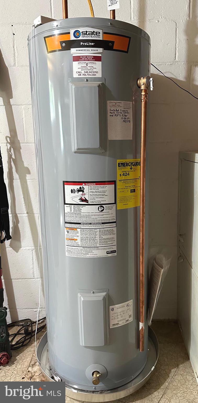 13298 Scotts Mill Road Culpeper, VA 22701 - Photo 12 of 15 Recent water heater