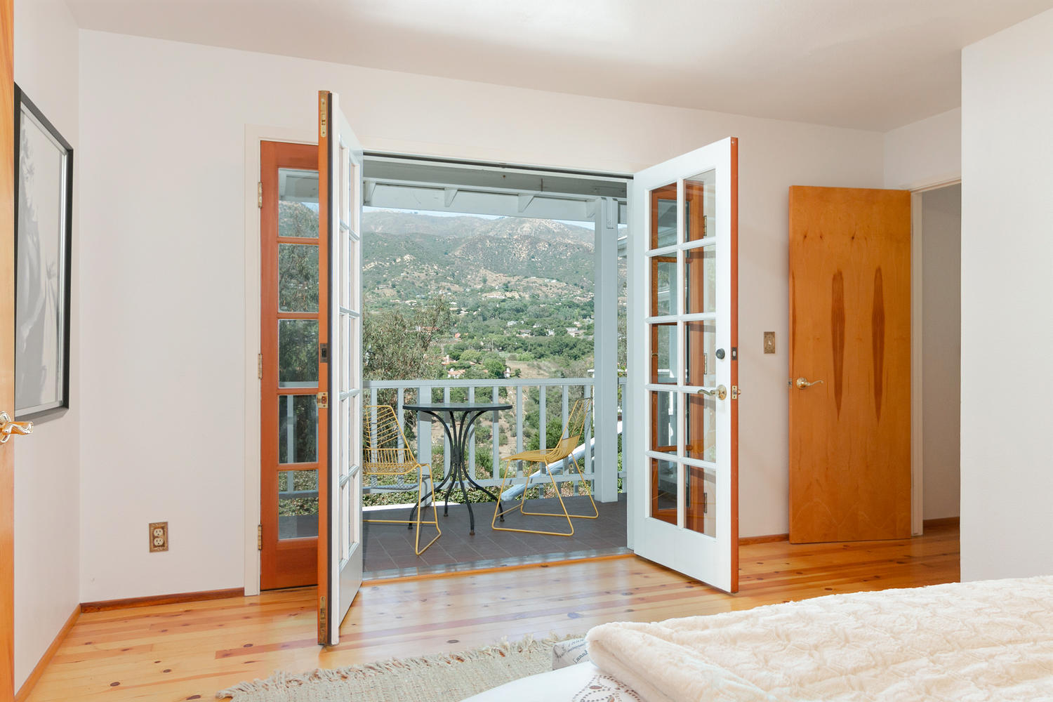 186 Sierra Vista Road Montecito, CA 93108 - Photo 25 of 47 25 - Downstairs Master Bedroom View