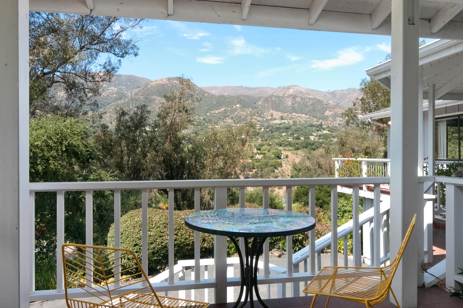 186 Sierra Vista Road Montecito, CA 93108 - Photo 26 of 47 26 - Downstairs Master Bedroom Balcony