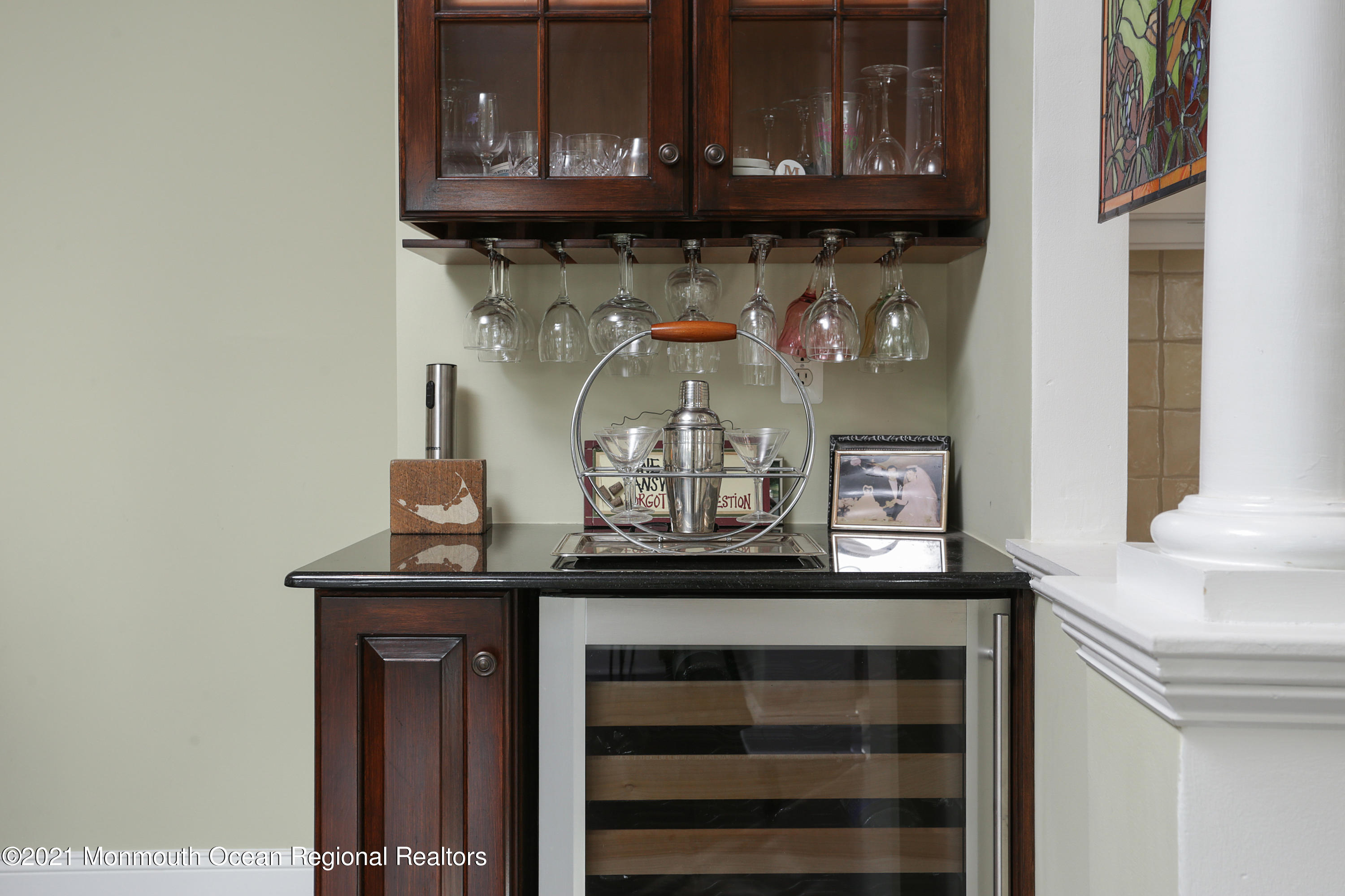 147 Black Point Road Rumson, NJ 07760 - Photo 17 of 34 Dry Bar Area in Family Room