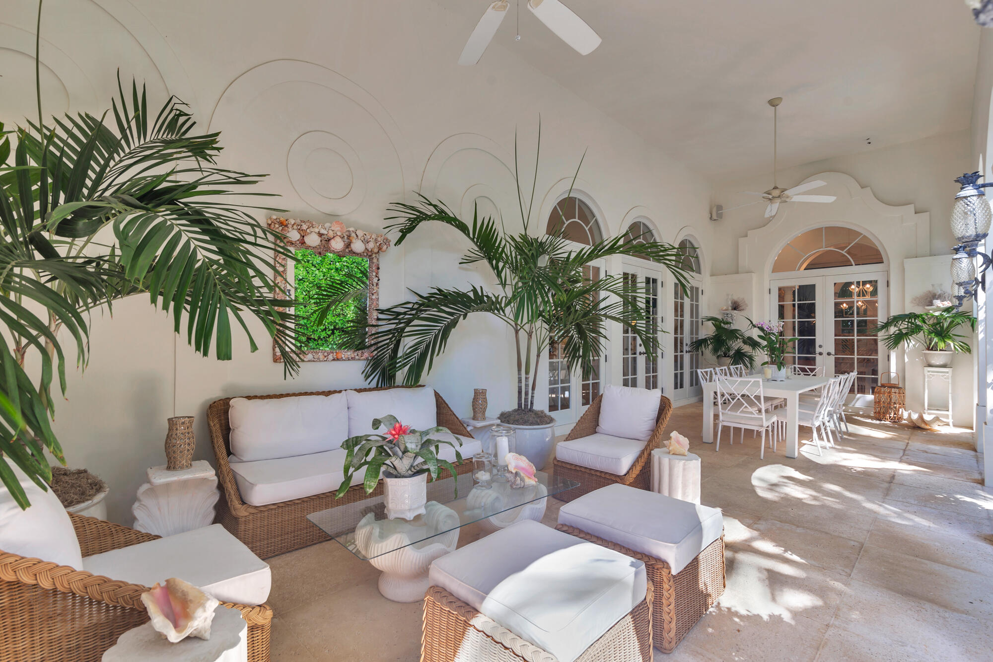 119 Alpine Road West Palm Beach, FL 33405 - Photo 22 of 30 a living room with furniture chandelier and a rug