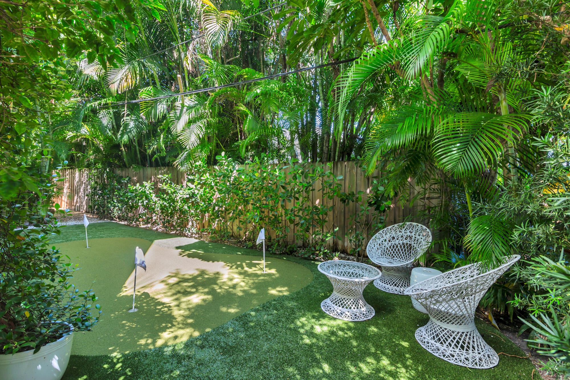 119 Alpine Road West Palm Beach, FL 33405 - Photo 27 of 30 a view of an outdoor space with a garden