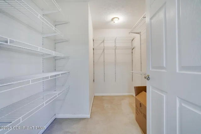 a view of walk in closet