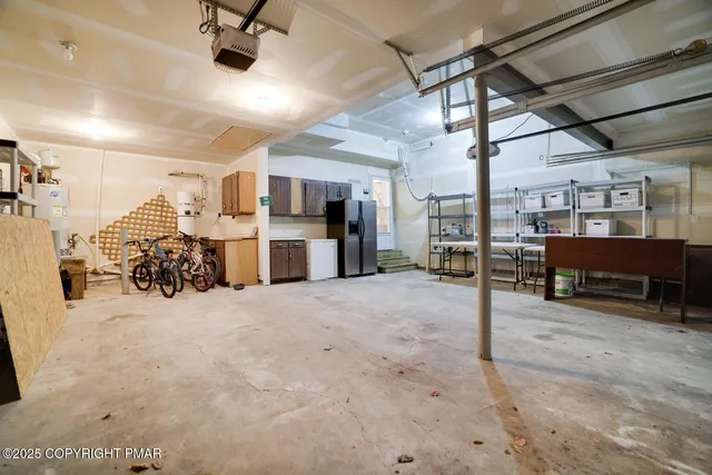 a view of a storage in a room