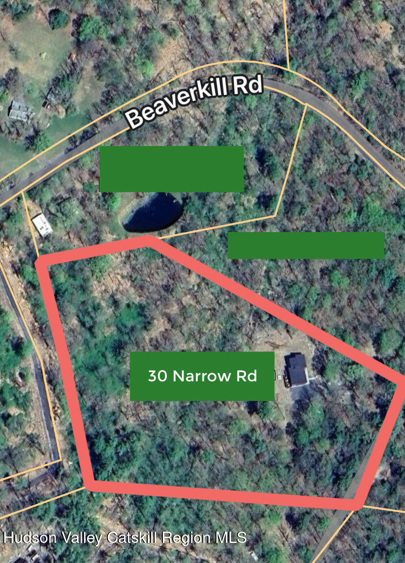 30 Narrow Road Kingston, NY 12401 - Photo 34 of 34 Parcel Outlines 30 Narrow Rd