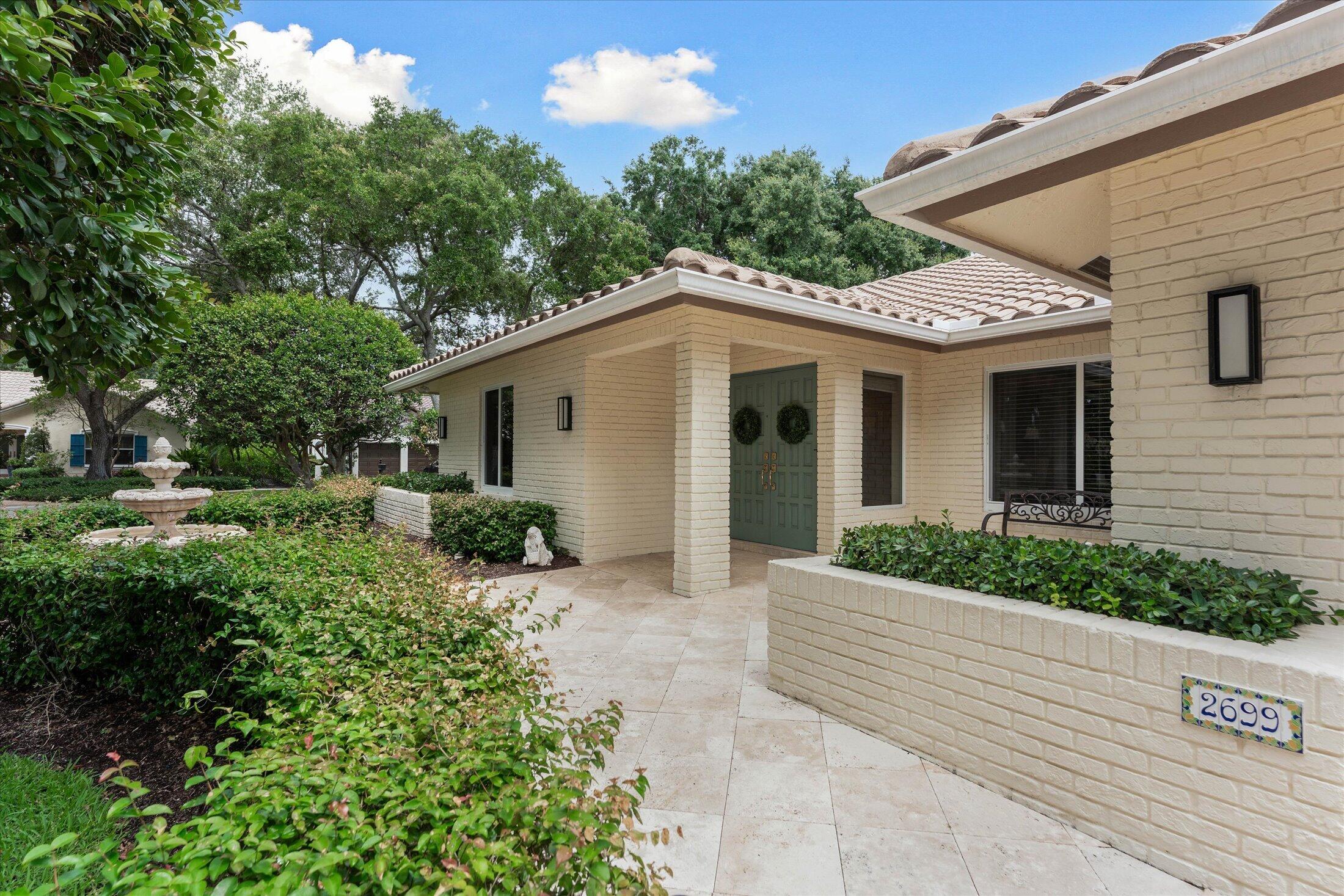 2699 Northwest 38th Street Boca Raton, FL 33434 - Photo 3 of 44 Front Entry Walkway