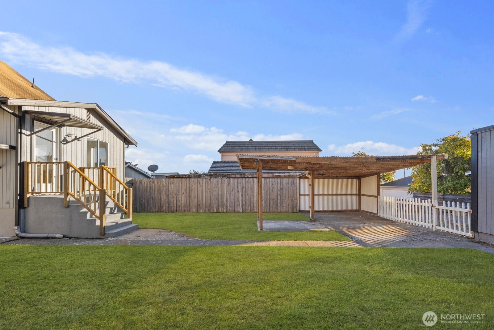 1011 Ironsides Avenue Bremerton, WA 98310 - Photo 27 of 31 a view of a backyard with a small pool