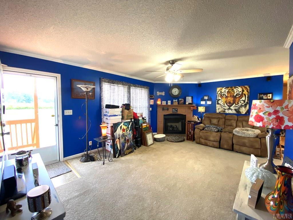 139 Baxter Estates Road Currituck, NC 27929 - Photo 5 of 28 living room w/fireplace