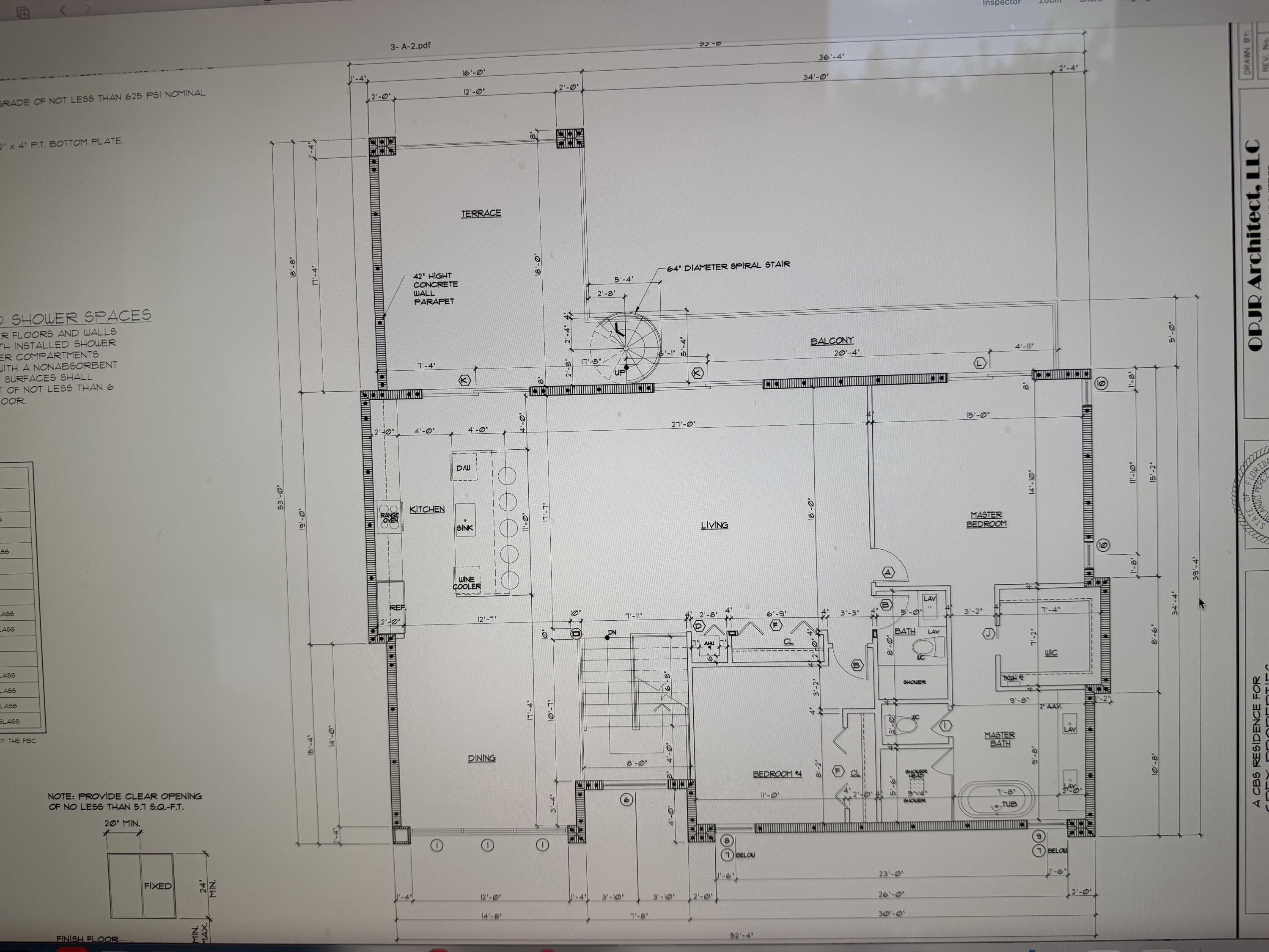 109 Point Pleasant Drive Key Largo, FL 33037 - Photo 58 of 58 SECOND LEVEL LAYOUT