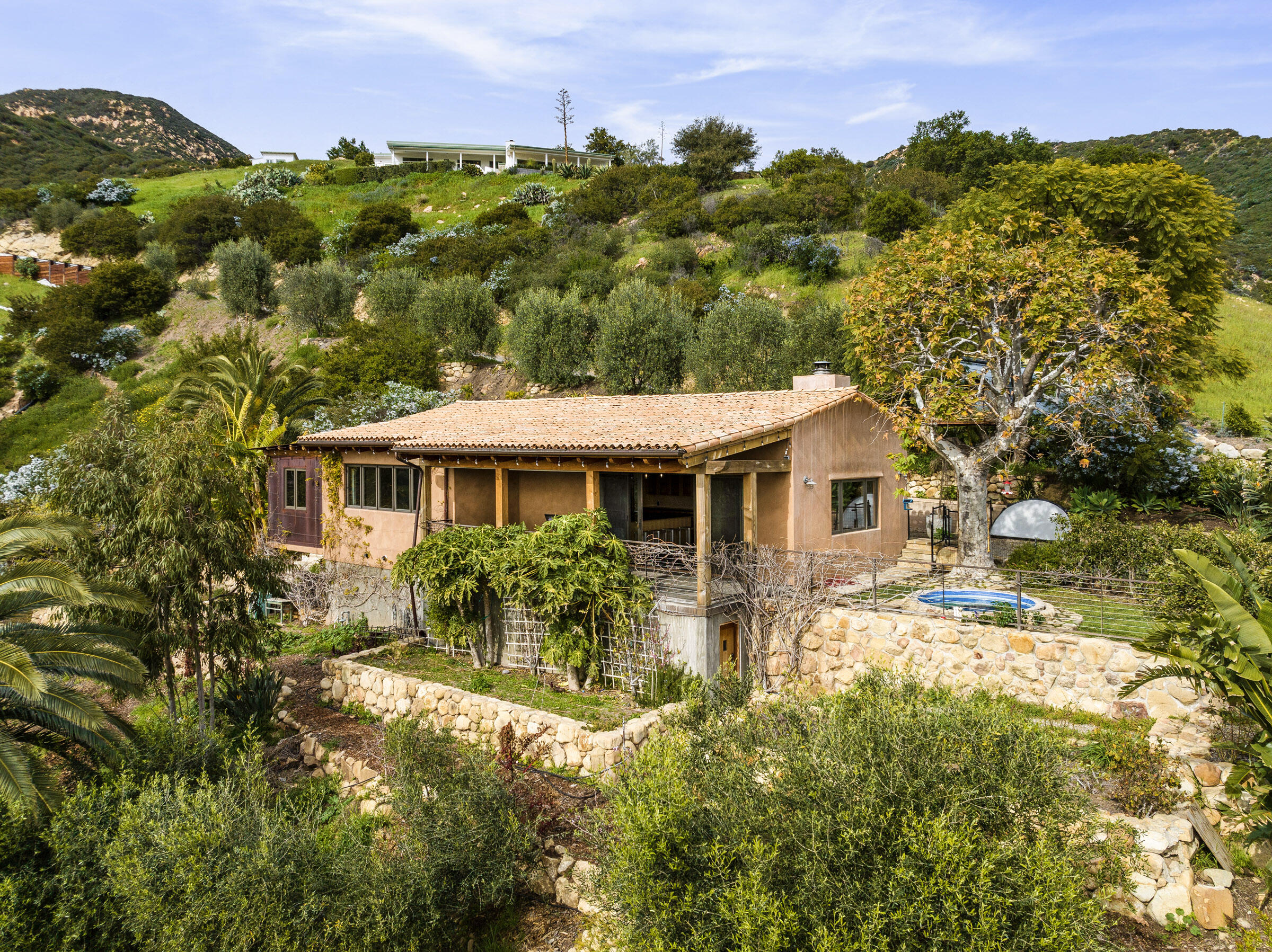 356 East Mountain Drive Montecito, CA 93108 - Photo 13 of 36 a front view of a house with a yard