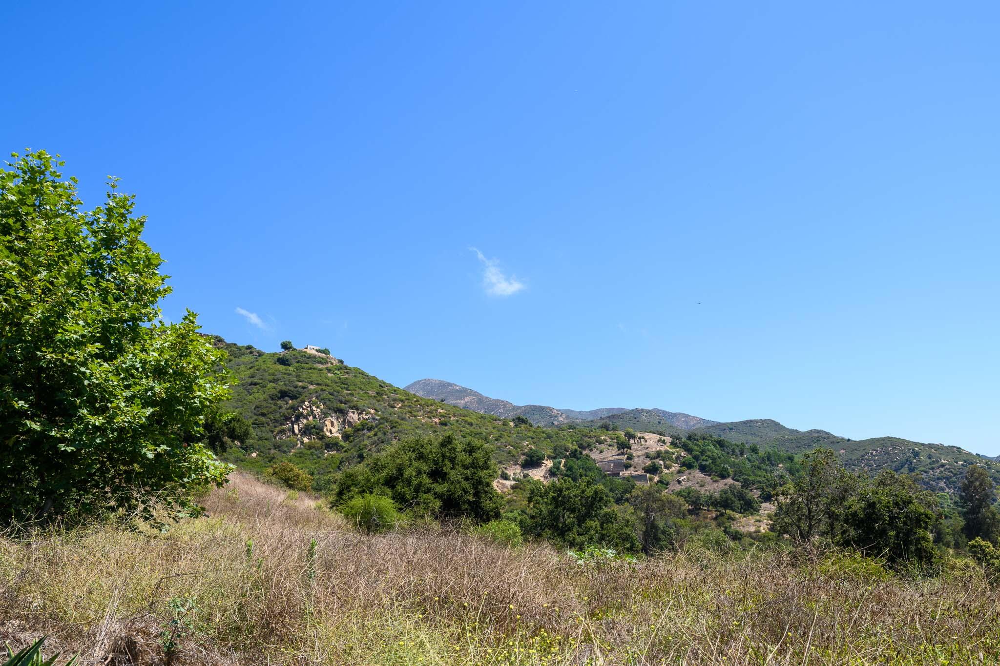356 East Mountain Drive Montecito, CA 93108 - Photo 27 of 36 a view of a mountain range with trees in the background