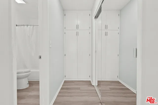 a view of a bathroom with toilet