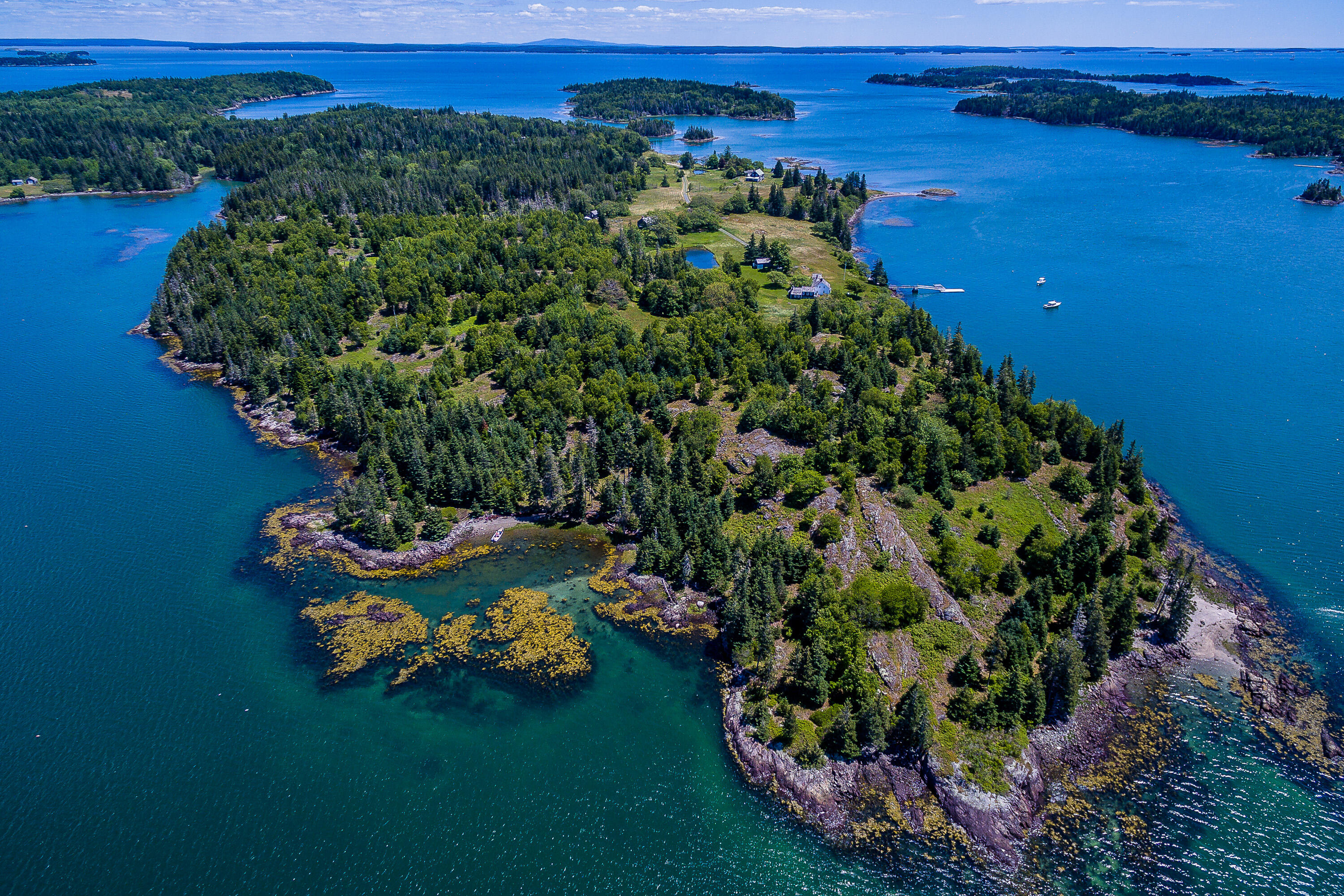 273 Indian Point Road North Haven, ME 04853 - Photo 3 of 31 12_273IndianPoint_NorthHaven_S_Aerial_pr