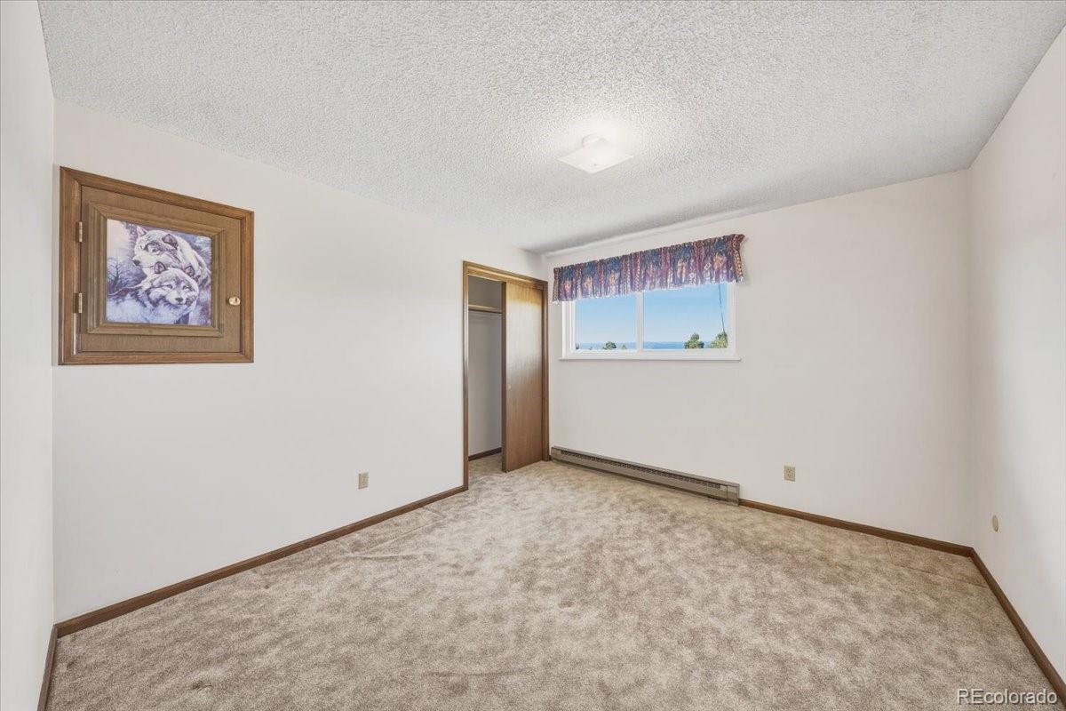 12720 South Mesa View Road Larkspur, CO 80118 - Photo 21 of 45 an empty room with windows