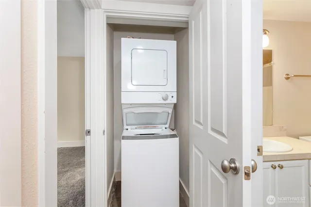a view of a street sign under an umbrella
