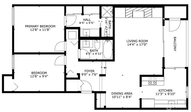 a view of outdoor space and city view