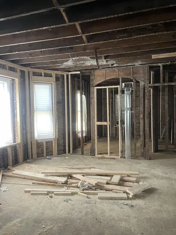 a view of a door of the house