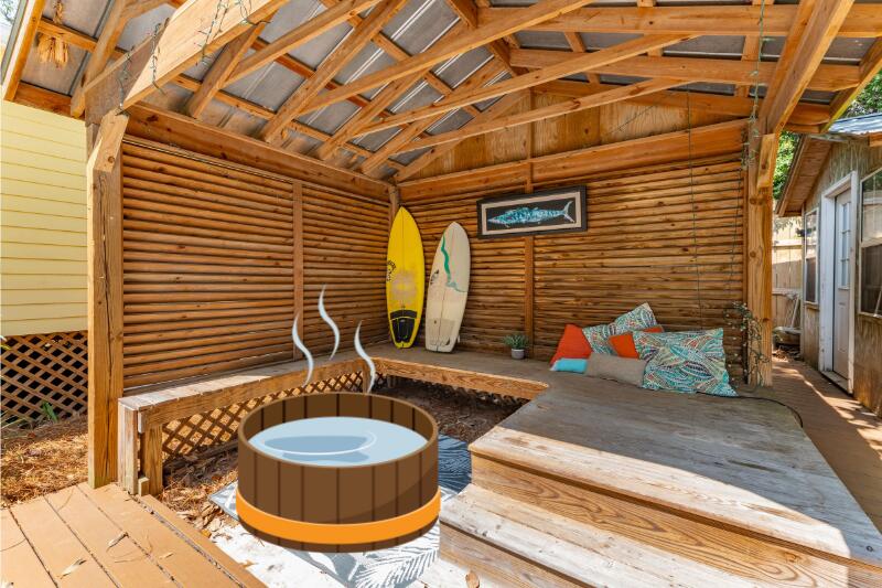 420 East Erie Avenue Folly Beach, SC 29439 - Photo 59 of 106 hot tub