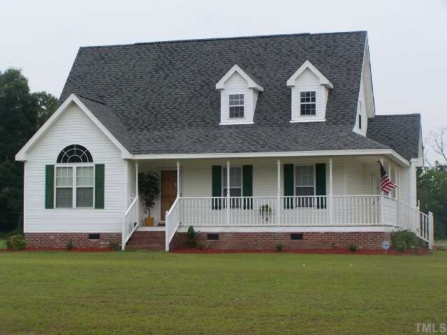 4301 Rains Crossroads Road Princeton, NC 27569 - Photo 1 of 12 UNRESTRICED 1.49 ACRES WITH GORGEOUS TRANSITIONAL HOME Exterior Front