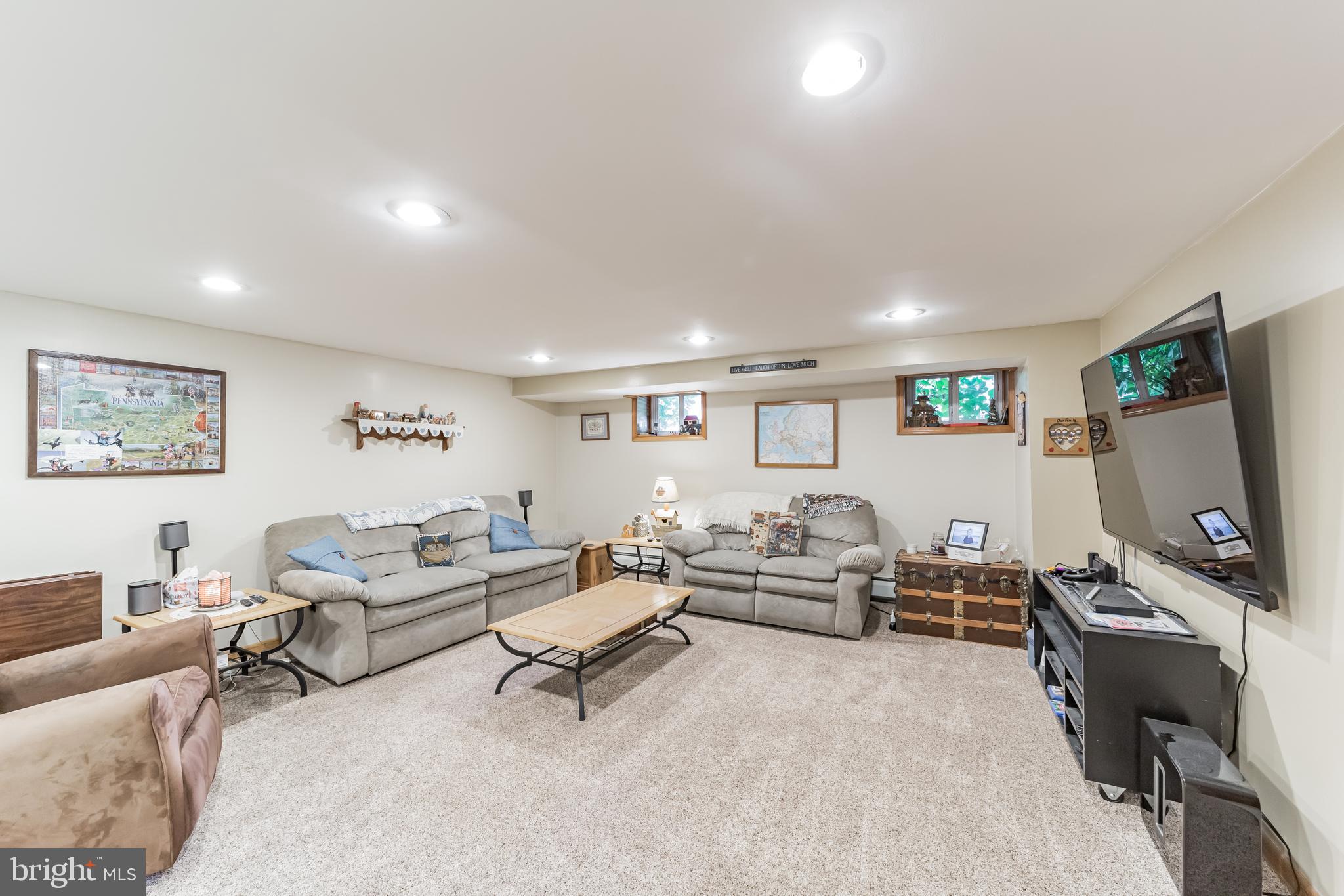 1335 Melvin Road Phoenixville, PA 19460 - Photo 27 of 38 Basement Gathering Area