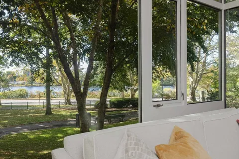 a view of a back yard