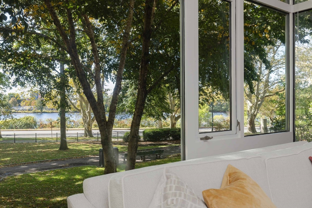 975 Memorial Drive, Unit 209 Cambridge, MA 02138 - Photo 5 of 23 a view of a back yard