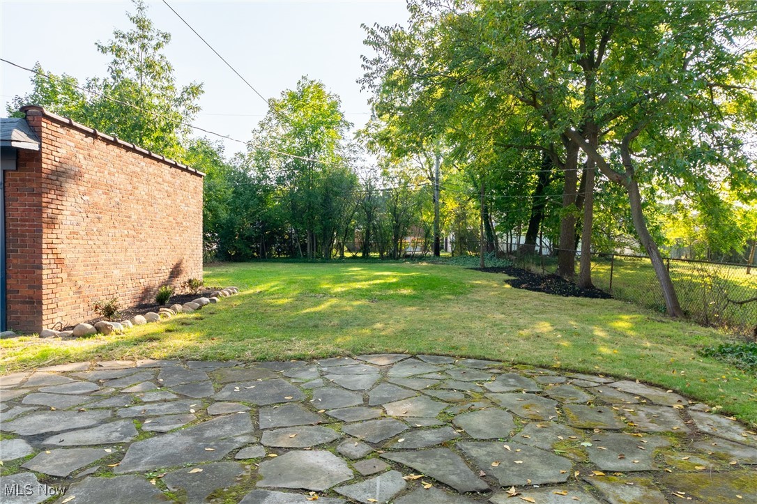 3459 Helen Road Shaker Heights, OH 44122 - Photo 28 of 29 View of yard featuring fence and a patio area