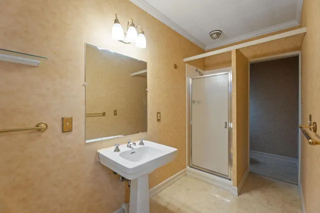 a view of a house with wooden floor