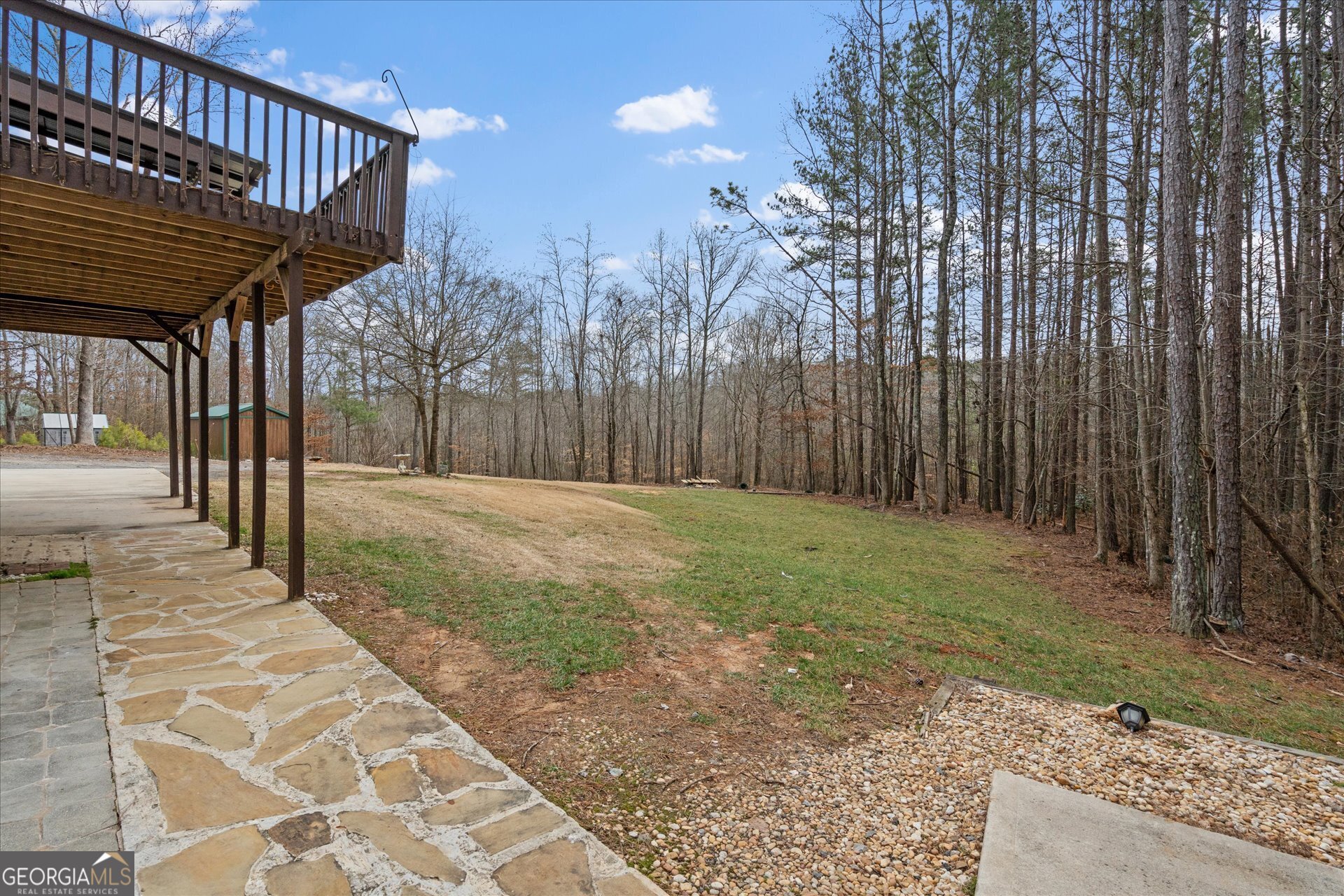 401 Tapley Road Villa Rica, GA 30180 - Photo 40 of 42 a view of a backyard with pathway