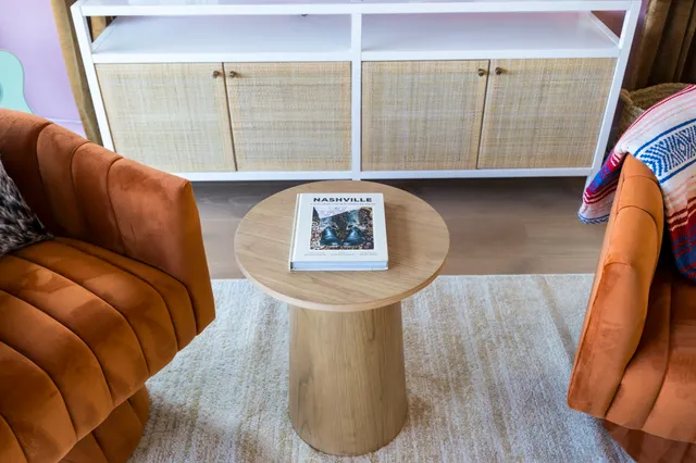 a view of backyard with green space