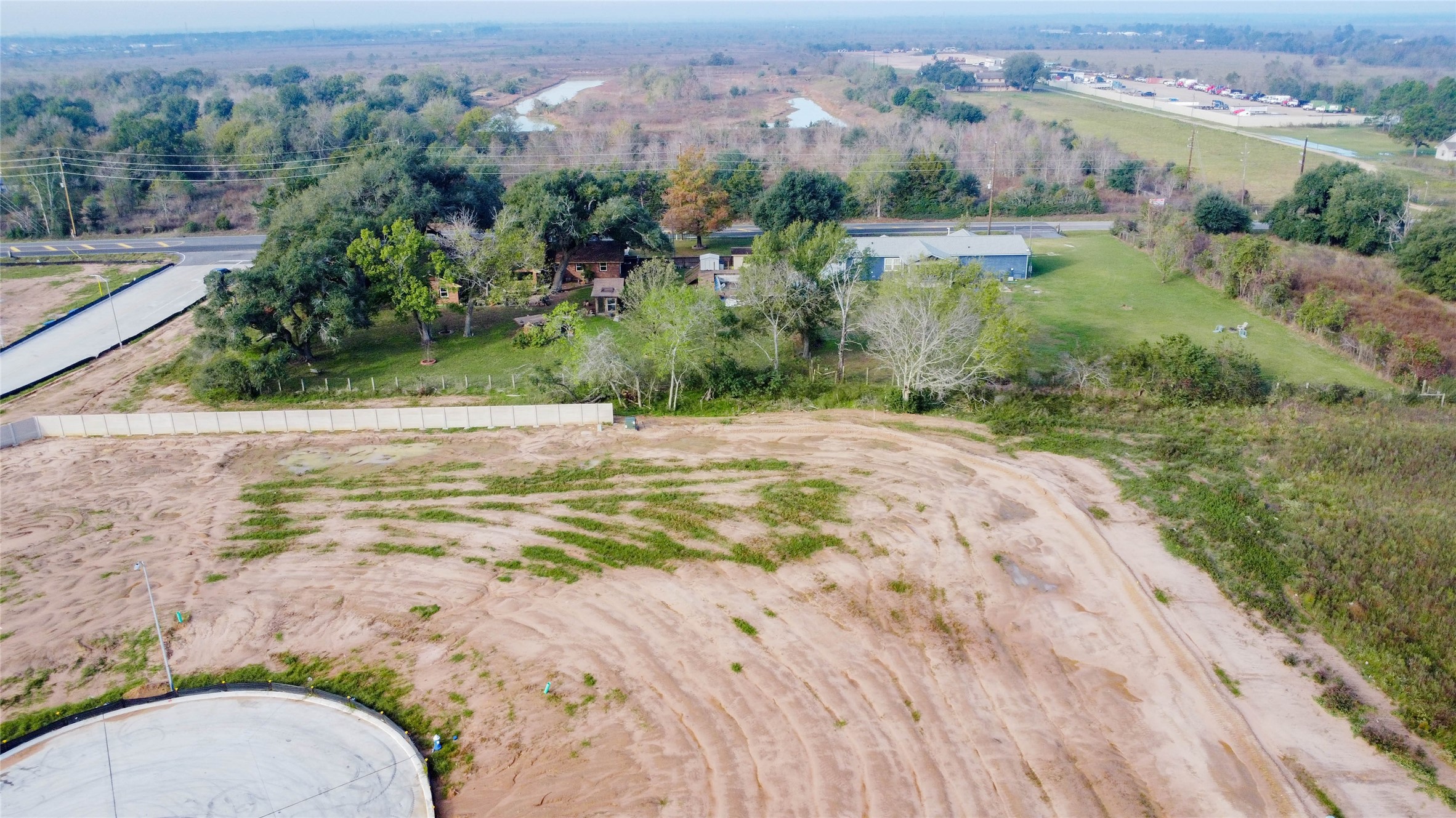 8412 Katy Hockley Road Katy, TX 77493 - Photo 28 of 36 an aerial view of a houses with a yard