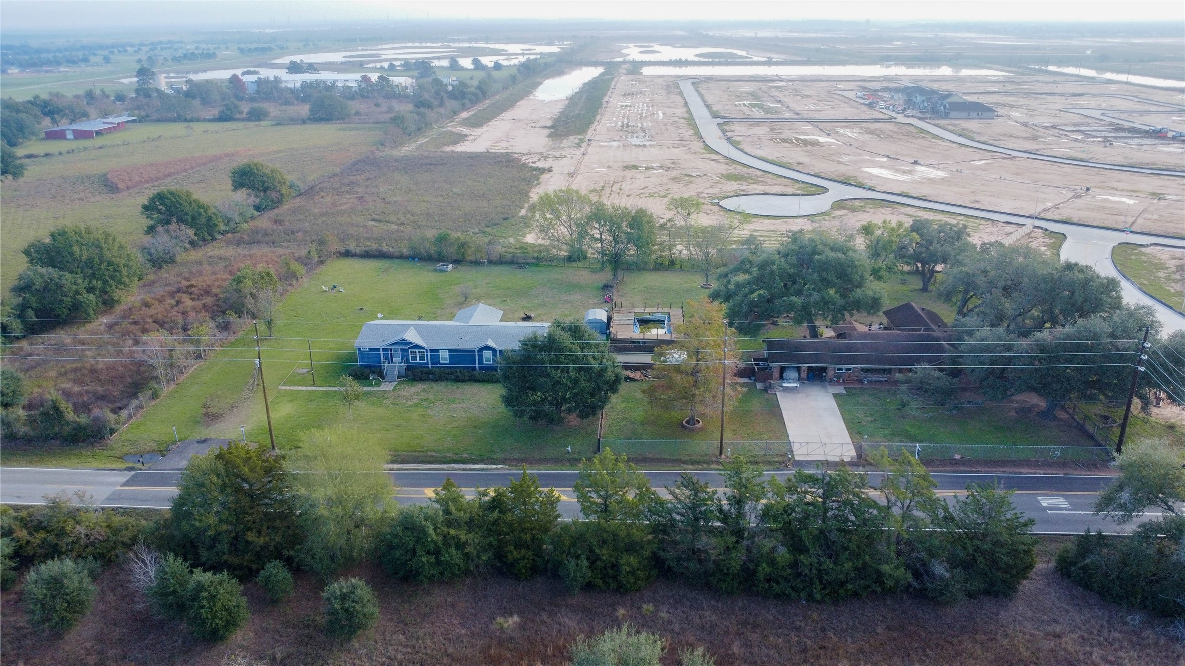8412 Katy Hockley Road Katy, TX 77493 - Photo 29 of 36 an aerial view of a houses with outdoor space