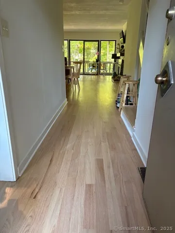 a view of swimming pool from a balcony