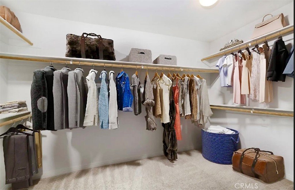 12 Avenida Reflexion San Clemente, CA 92673 - Photo 18 of 42 a view of walk in closet with clothes and shoes