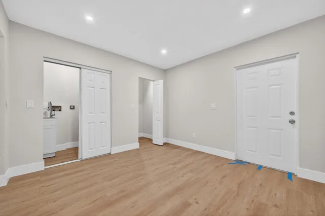 a view of empty room