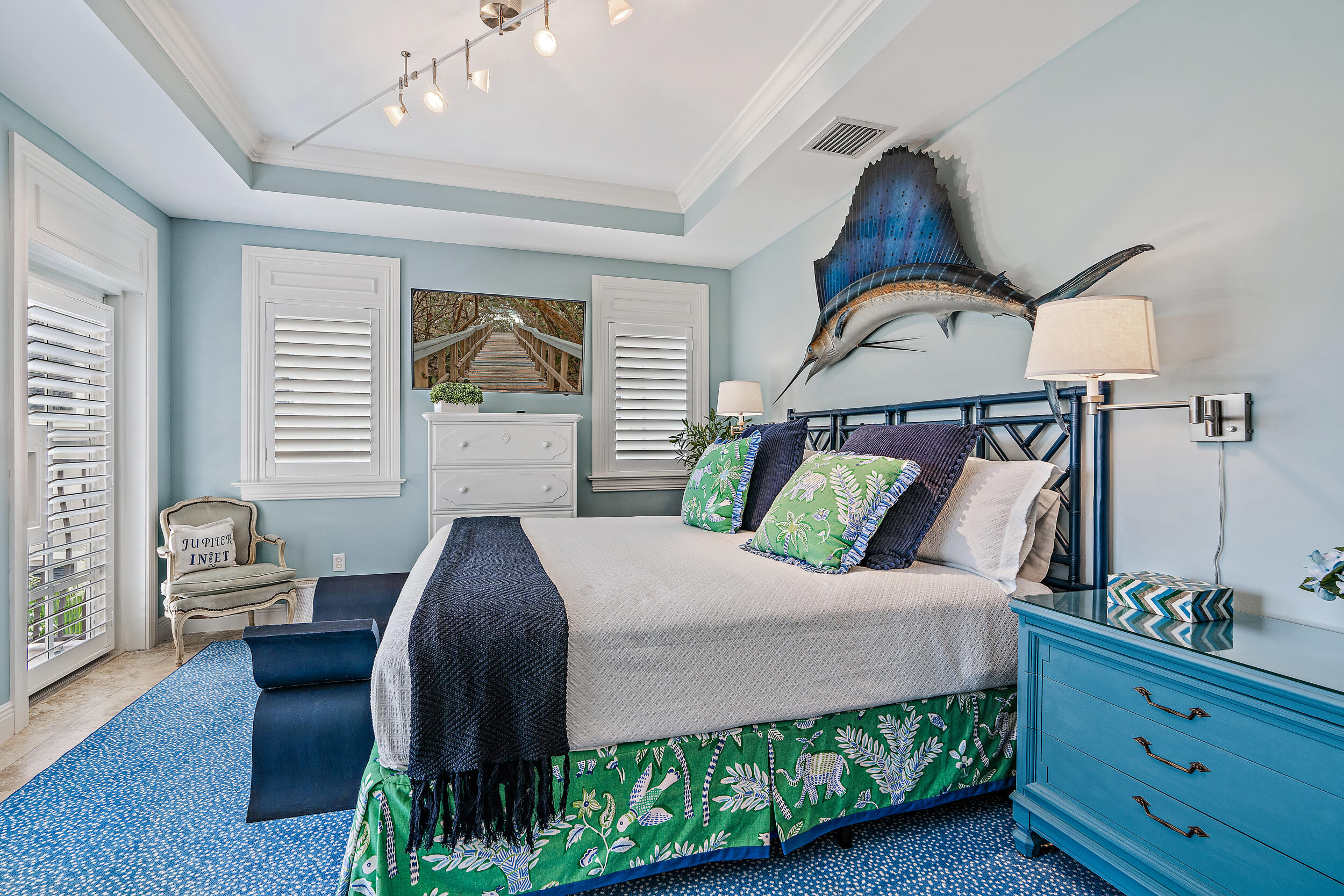 126 Tierra Lane, Unit 4 Jupiter, FL 33477 - Photo 19 of 45 a bedroom with a bed and window