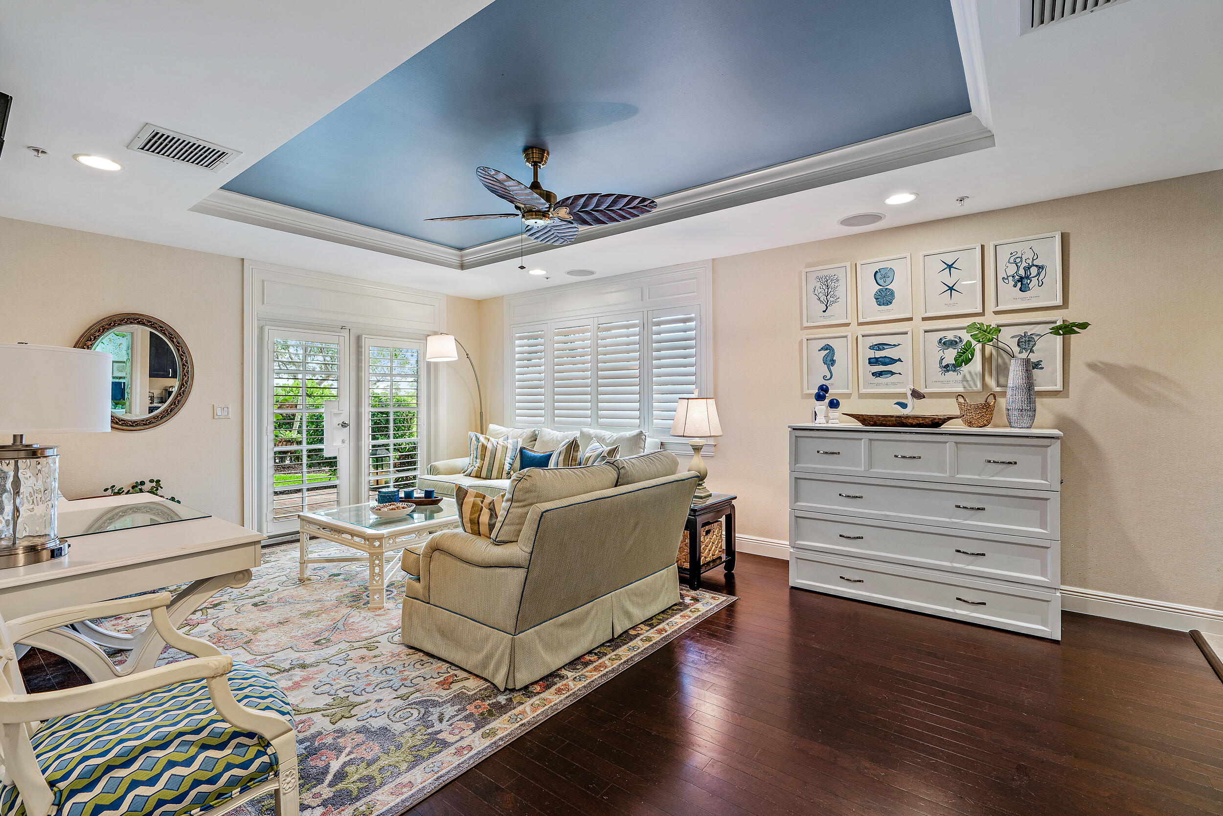 126 Tierra Lane, Unit 4 Jupiter, FL 33477 - Photo 25 of 45 a living room with furniture and wooden floor