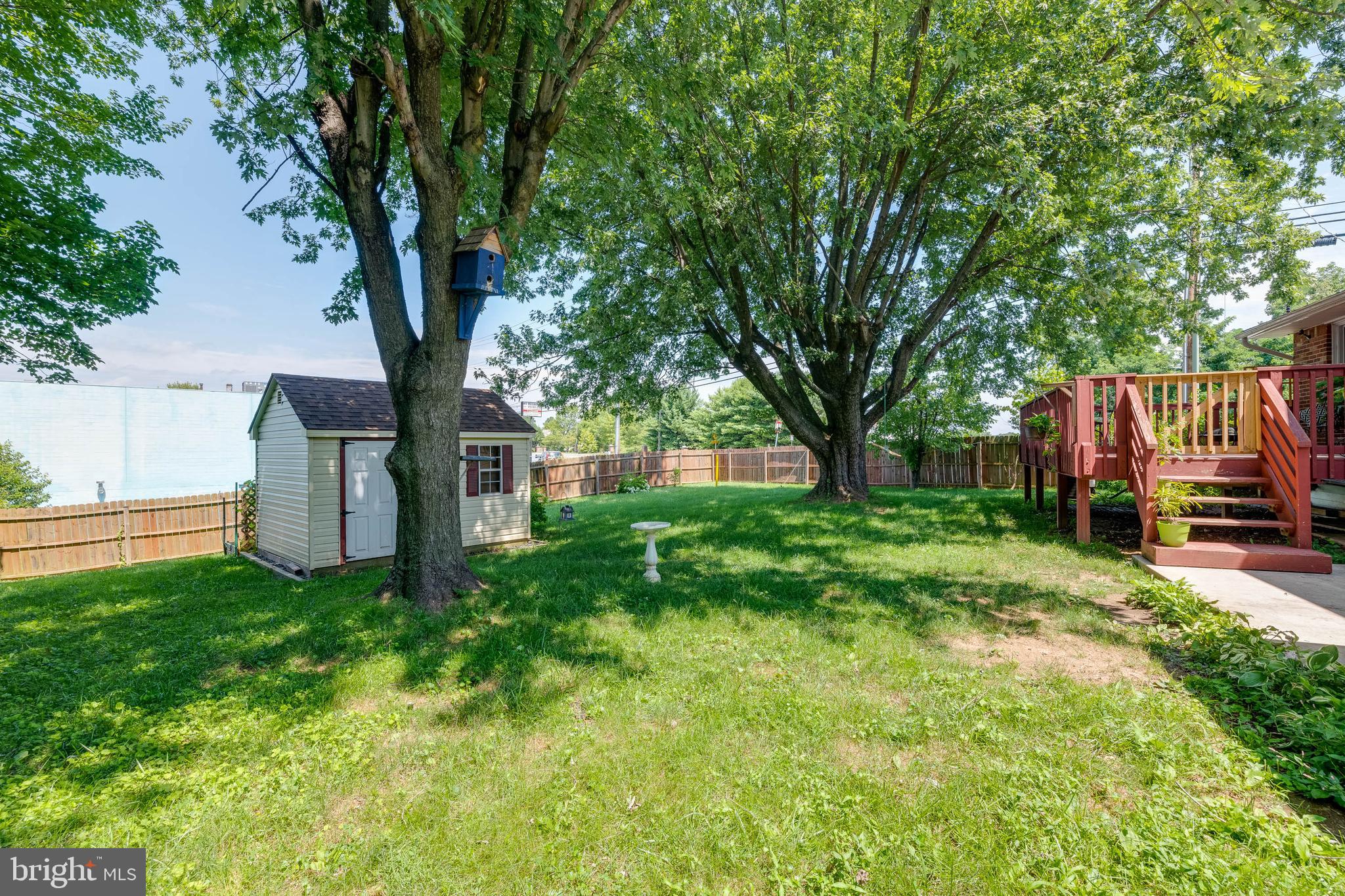 3728 Live Oak Road Randallstown, MD 21133 - Photo 23 of 27 Plenty of space w/ mature trees, tool shed