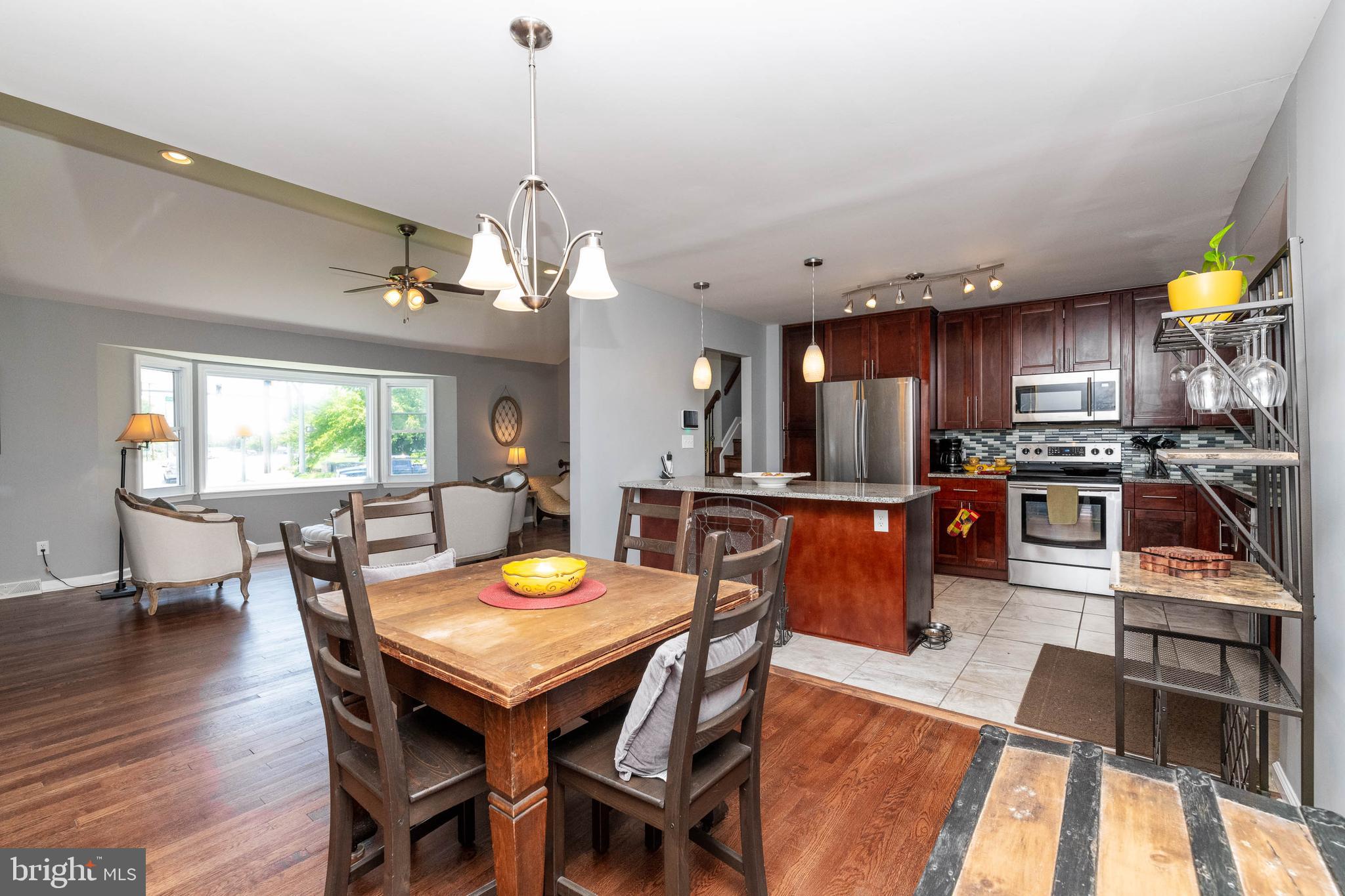 Dining Room off Kitchen & Living Room
