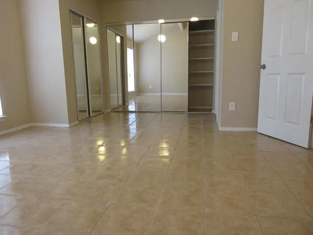 a view of empty room