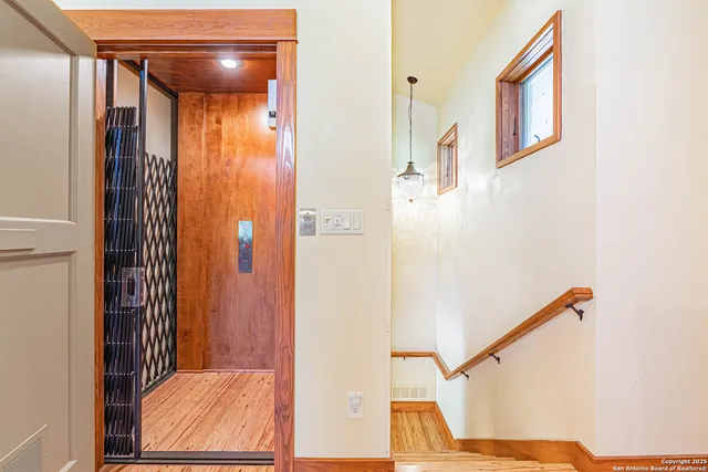 a view of an entryway