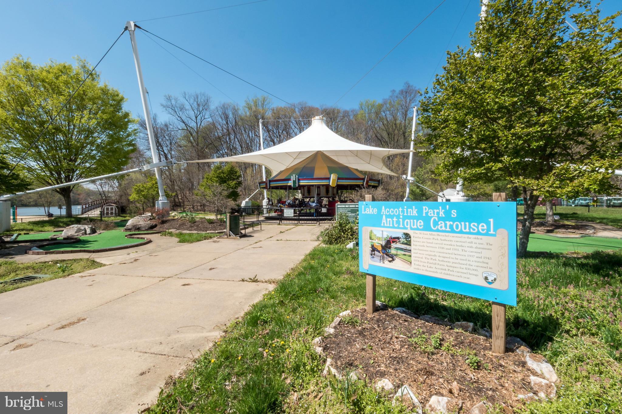 7709 Heming Place Springfield, VA 22151 - Photo 30 of 30 Take a ride on the Lake Accotink carousel!