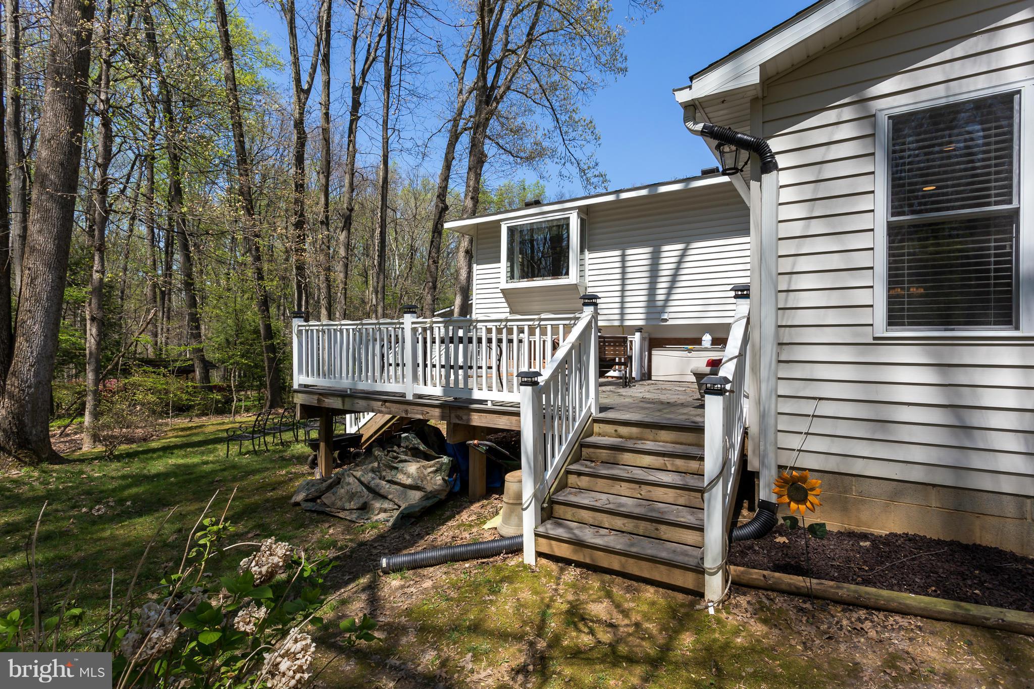 7709 Heming Place Springfield, VA 22151 - Photo 5 of 30 Large deck, low maintenance yard